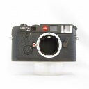 【中古】 (ライカ) Leica M6 ブラック【中古カメラ レンジファインダー】 ランク:B
