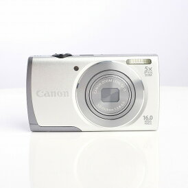 【中古】 (キヤノン) Canon POWERSHOT A3500IS シルバー【中古カメラ コンパクトデジカメ】 ランク:AB