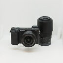 【中古】 (ソニー) SONY ILCE-6400Y B ダブルズームレンズキツト【中古カメラ デジタル一眼】 ランク:AB