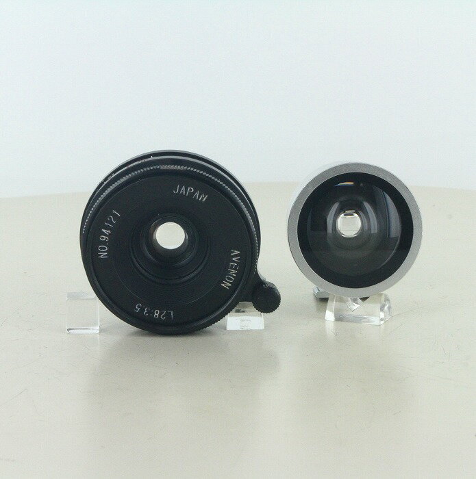 【中古】 (アベノン) AVENON L28/3.5 +ファインダー【中古レンズ レンジファインダー用レンズ】 ランク..