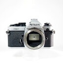 【中古】 (ニコン) Nikon FM2シルバー【中古カメラ フィルムカメラ】 ランク:B
