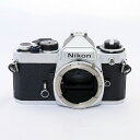 【中古】 (ニコン) Nikon FEシルバー【中古カメラ フィルム一眼】 ランク:B