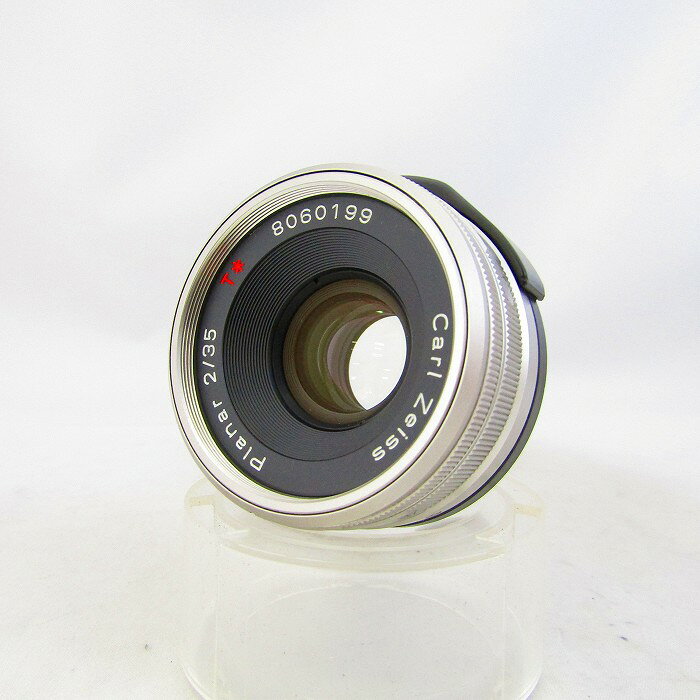 CONTAX - 【中古】 (コンタックス) CONTAX プラナー T* G 35/2 クローム【中古レンズ AFレンズ】 ランク：B