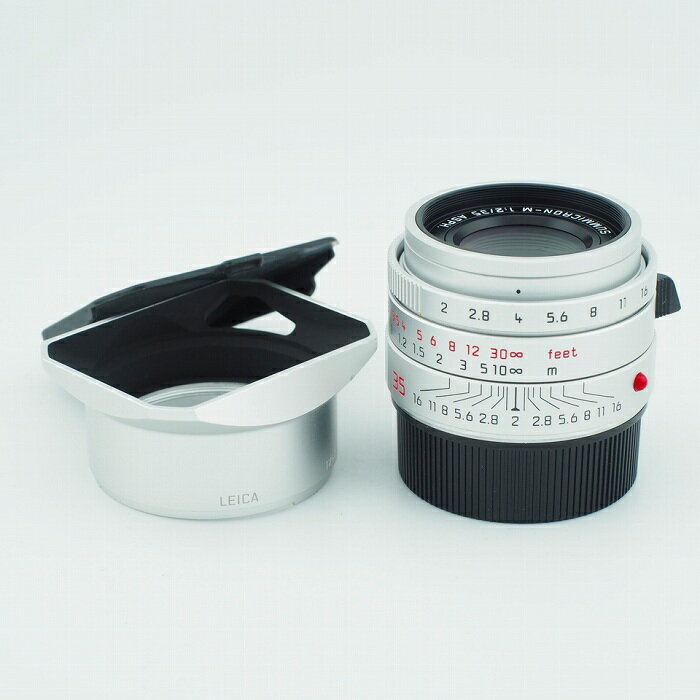 Rakuten - 【中古】 (ライカ) Leica ズミクロンM35/2 ASPH. 11674（シルバー）【中古レンズ レンジファインダー用レンズ】 ランク：AB-