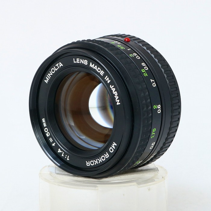【中古】 (ミノルタ) MINOLTA MD ROKKOR 50/1.4【中古レンズ MFレンズ】 ランク：B