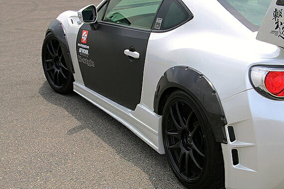 チャージスピード BRZ ZC6 CSオーバーフェンダー カーボン製 チャージスピード TYPE-1バンパー専用