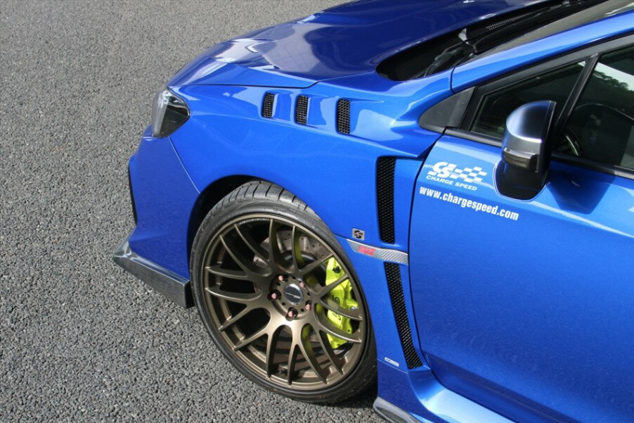 チャージスピード CHARGESPEED WRX STI/S4 VA# A/B/C フロントフェンダー ダクト付 ノーマルサイズ + ..