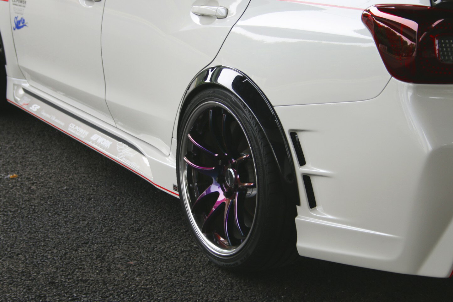 チャージスピード CHARGESPEED レヴォーグ VM# A/B/C オーバーフェンダー リア用 片側50mmワイド カーボン製