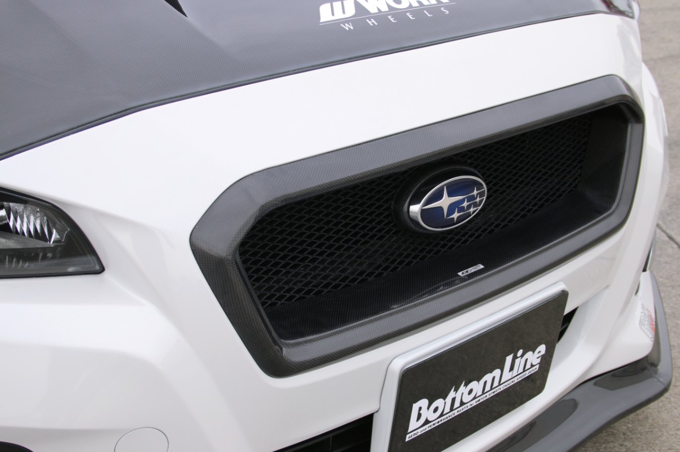 チャージスピード CHARGESPEED レヴォーグ VM# A/B/C フロントグリル カーボン製