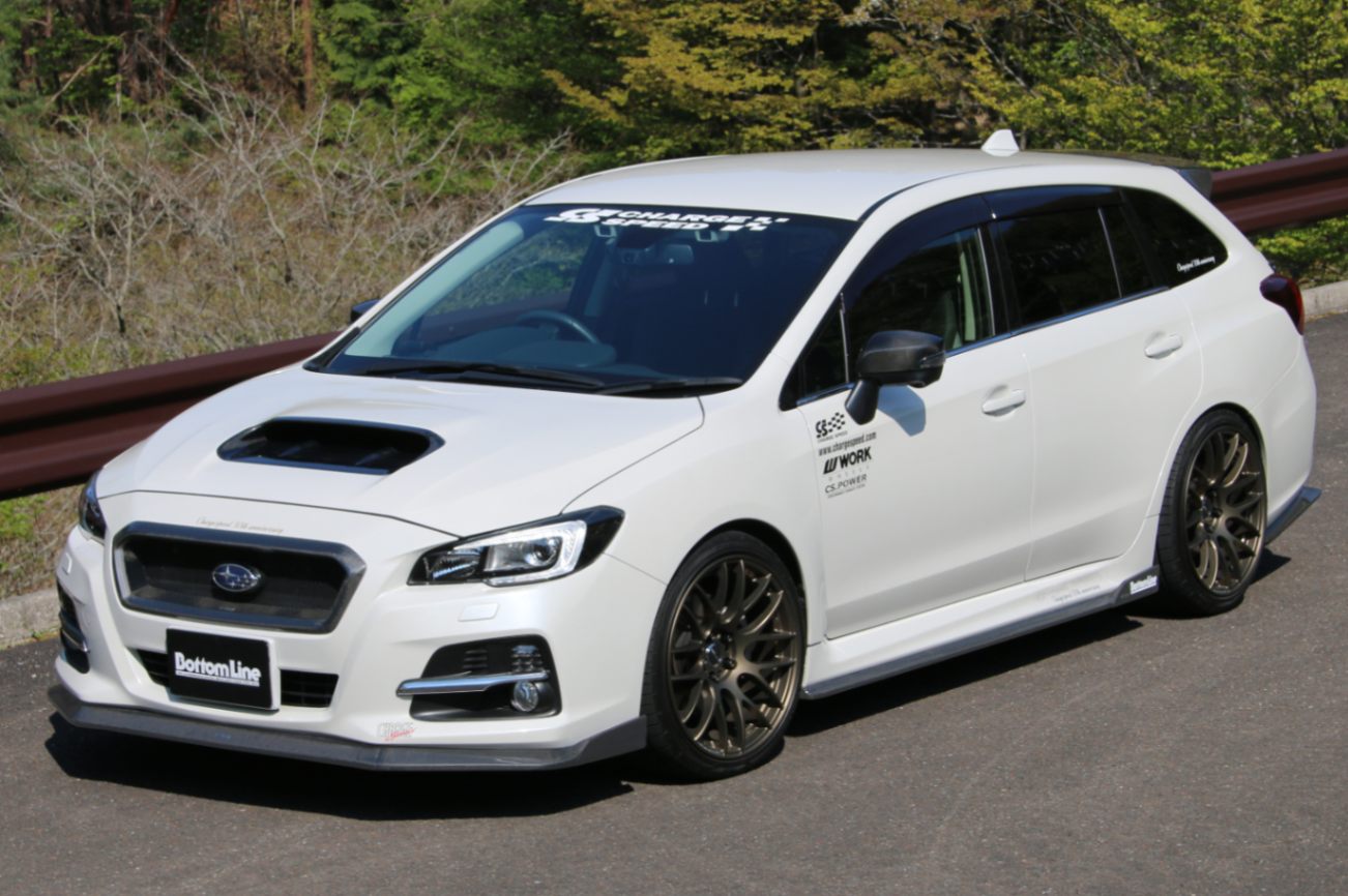 チャージスピード CHARGESPEED レヴォーグ STI Sport VM# C/D/E/F 3点セット （フロント T-1・サイド T-2・リア） カーボン製