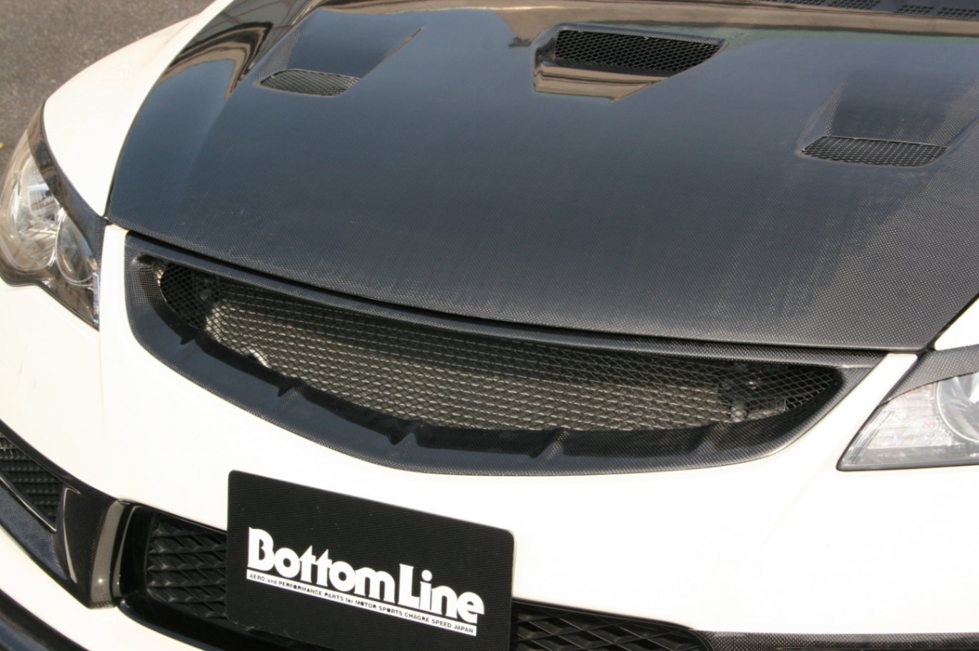 チャージスピード CHARGESPEED シビック TYPE-R FD2 フロントグリル カーボン製