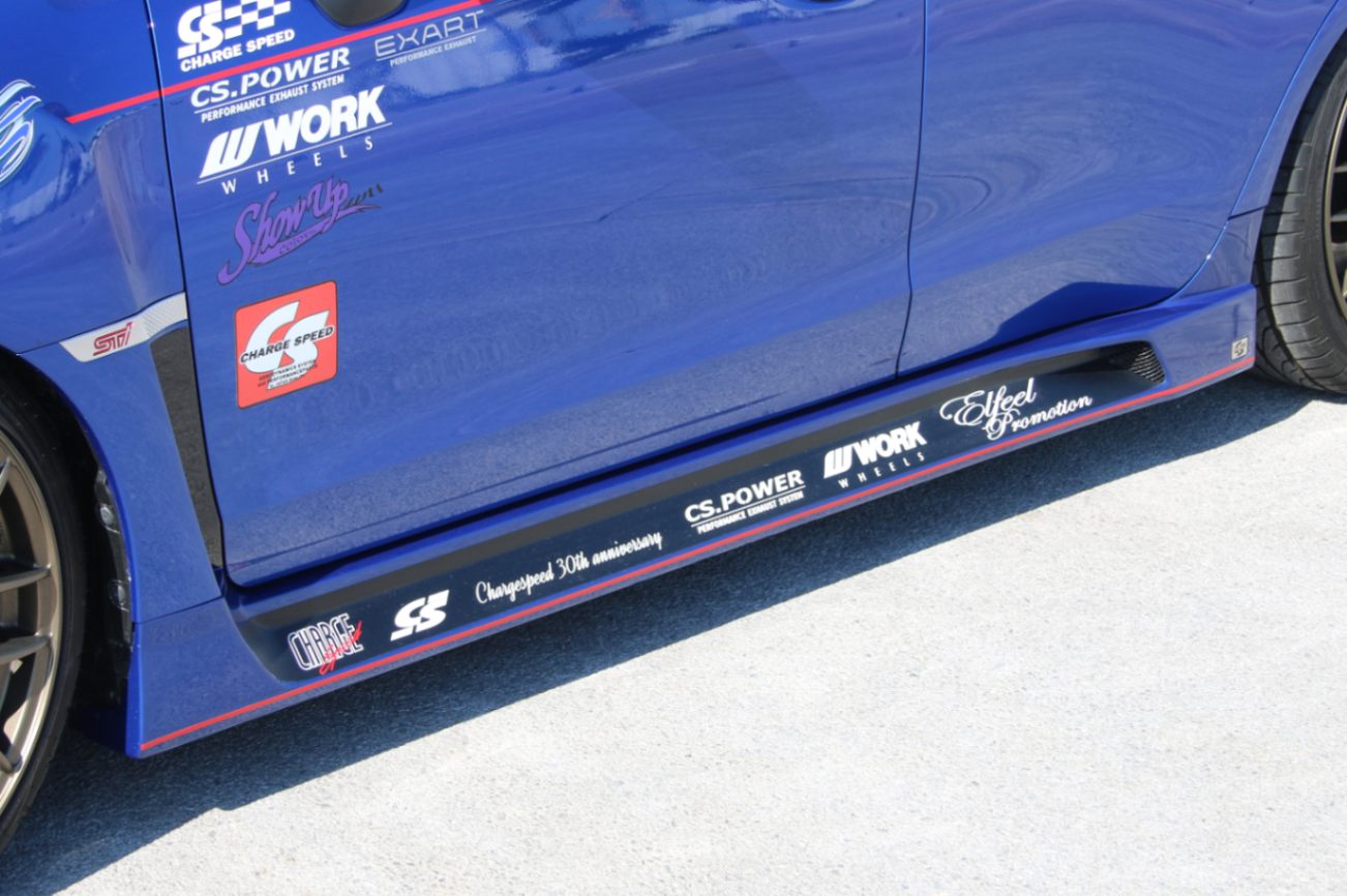 チャージスピード CHARGESPEED WRX STI/S4 VA# サイドステップ FRP製