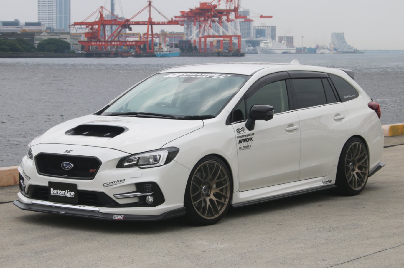 チャージスピード CHARGESPEED レヴォーグ STI Sport VM# C/D/E/F 3点セット（フロント・サイド TYPE-1・リア） FRP製