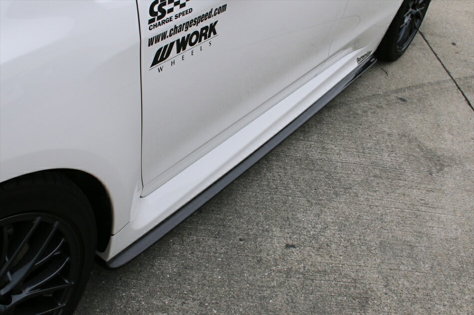 チャージスピード CHARGESPEED レヴォーグ VM# サイドボトムライン サイドアンダースポイラー TYPE-1 カーボン製