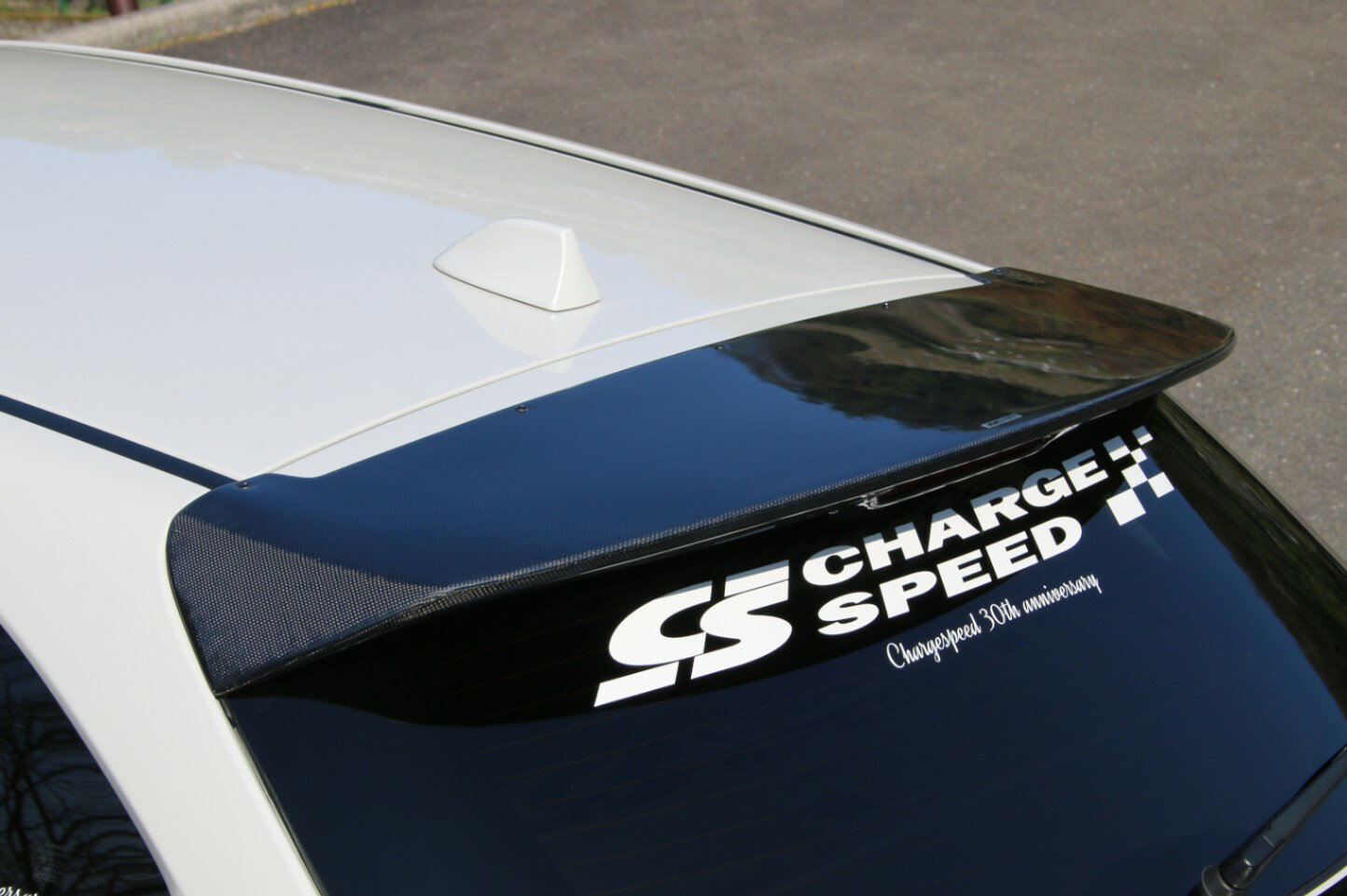 チャージスピード CHARGESPEED レヴォーグ VM# リアルーフスポイラー FRP製