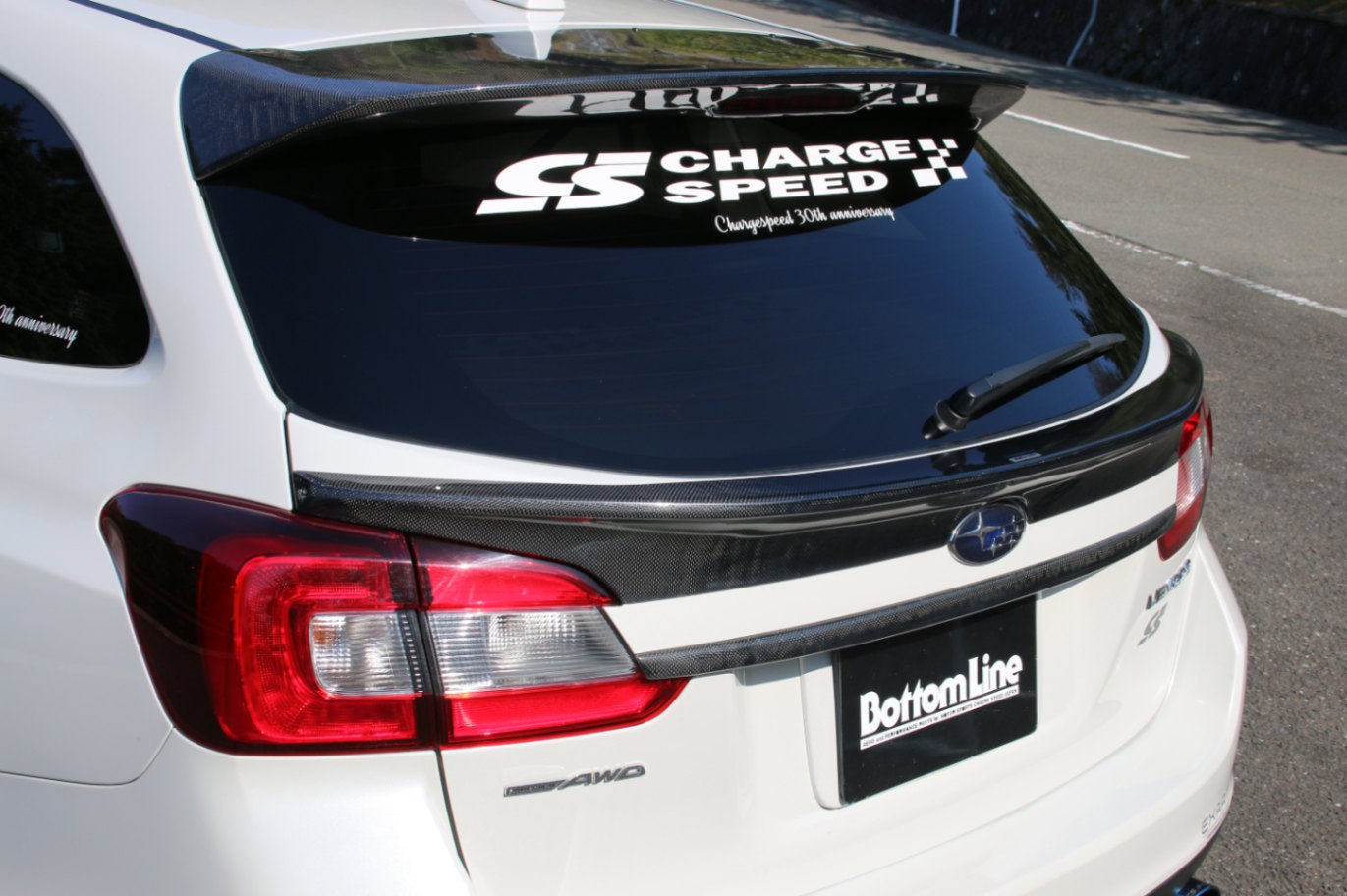 チャージスピード CHARGESPEED レヴォーグ VM# リアウエストスポイラー カーボン製