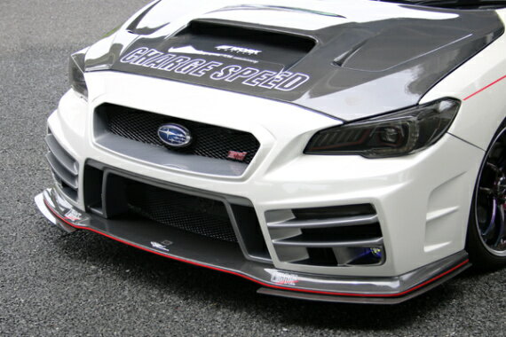 チャージスピード CHARGESPEED レヴォーグ VM# フロントバンパー TYPE-A アンダー部 カーボン製 スモークレンズ シーケンシャルウインカー/DRL付