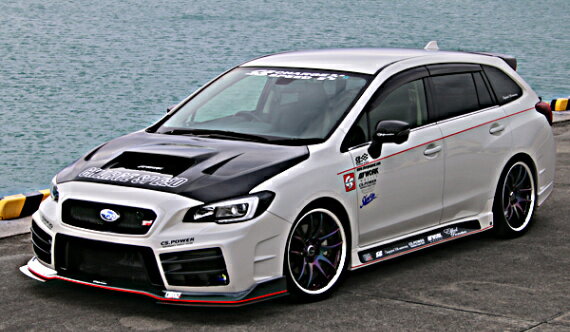 チャージスピード CHARGESPEED レヴォーグ VM# TYPE-B 3点セット フロントアンダー部 カーボン製