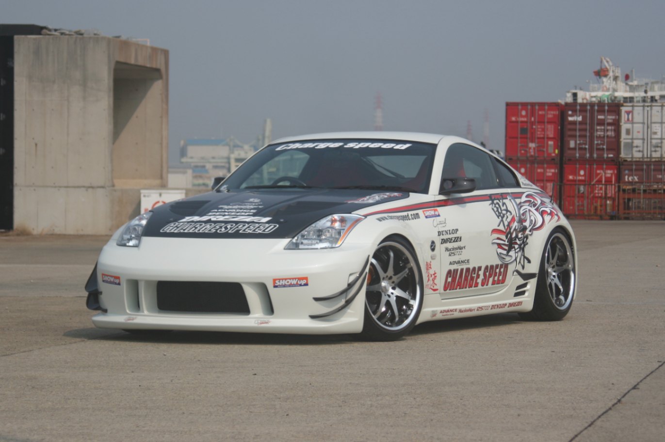 チャージスピード CHARGESPEED フェアレディーZ Z33 3点セット （フロントTYPE-1・サイド・リア） FRP製