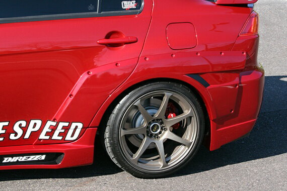 チャージスピード CHARGESPEED LANCER EVOLUTION X CZ4A リアブリスターフェンダー...