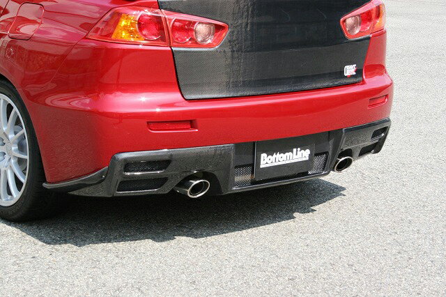 樂天商城 - チャージスピード CHARGESPEED LANCER EVOLUTION X CZ4A リアディフューザー（純正バンパー・純正交換タイプ） カーボン製