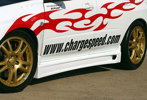 チャージスピード CHARGESPEED インプレッサ GD# A/B サイドステップ TYPE-2 ダクト付
