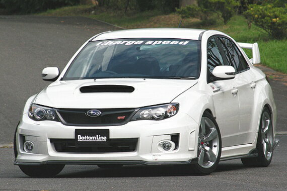 チャージスピード CHARGESPEED インプレッサ WRX STI GV# ボトムライン アンダスポイラー3点セット TYPE-2カーボン製