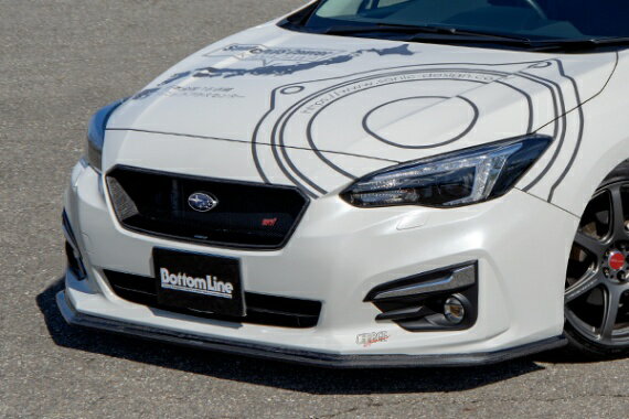 チャージスピード CHARGESPEED インプレッサ G4 GK# A/B/C フロントボトムライン フロントアンダースポイラー リップスポイラー カーボン製