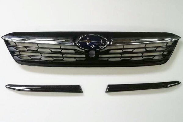 チャージスピード CHARGESPEED インプレッサ G4 GK# D グリルフィニッシャー カーボン製 ※画像の純正グリルは付属しません。