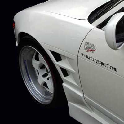 チャージスピード CHARGESPEED シルビア S13 D-1 スタイル ベント フェンダー 片側...