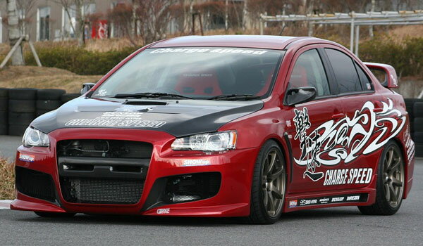 ���㡼�����ԡ��� CHARGESPEED LANCER EVOLUTION X CZ4A �Х�ѡ�3�����åȡʥե���ȡ������ɡ��ꥢ��