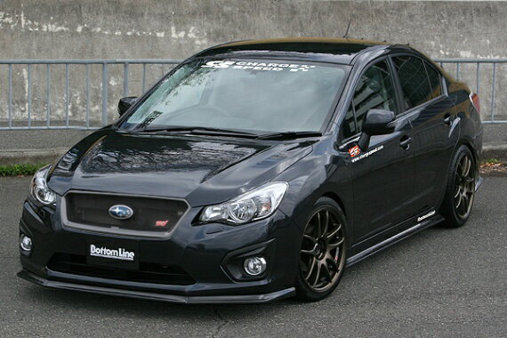 チャージスピード CHARGESPEED インプレッサ G4 GJ# A/B/C ボトムライン3点セット 純正サイドステップ非装着車 カーボン製
