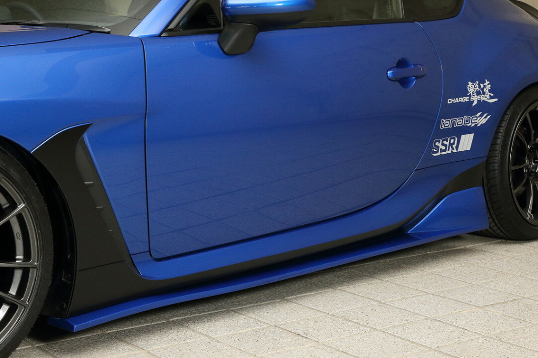 チャージスピード BRZ ZD8 サイドボトムライン TYPE-1 FRP製