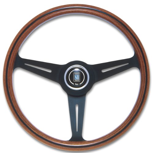 【割引クーポン配布中】NARDI/ナルディ CLASSIC（クラシック） ウッド/ブラックスポーク 36φ 商品番号：N122