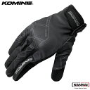 KOMINE コミネ プロテクト メッシュグローブ CRUSH BLACK GK270(2)