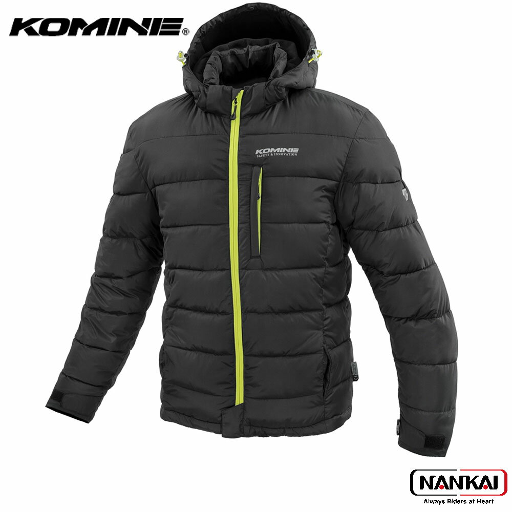 【エントリーで楽天P＋10倍！20日20時〜】 KOMINE コミネ プロテクトウインターパッディングジャケット KOMINE BLACK JK-612 ブラックフライデー セール(2)