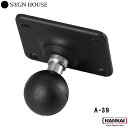 【正規販売代理店】 SYGN HOUSE サインハウス MOUNT SYSTEM マウントシステム A-39ZUMO/MCN ナビ用ホルダー Aホルダー