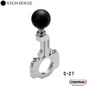 【正規販売代理店】 SYGN HOUSE サインハウス MOUNT SYSTEM マウントシステム C27 ナローパイプクランプベース
