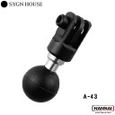【正規販売代理店】 SYGN HOUSE サインハウス MOUNT SYSTEM マウントシステム A-43 GoProハウジングアダプター Aホルダー