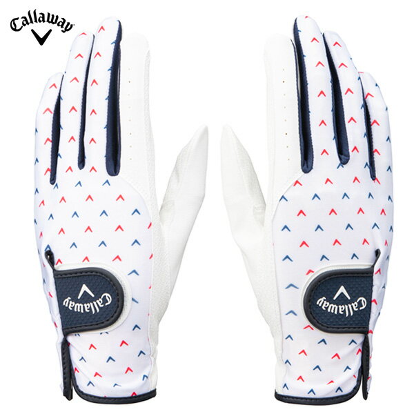 キャロウェイ シェブ デュアル 23 レディスグローブ 両手用 合成皮革/18cm〜21cm Callaway Chev Dual Glove Women s 23 JM