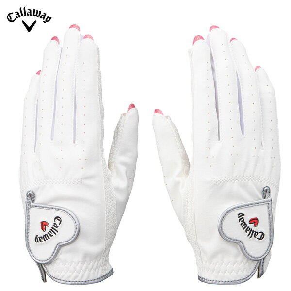 キャロウェイ ネイル デュアル 23 レディスグローブ 両手用（合成皮革/18cm〜21cm） Callaway Nail Dual Glove Women's 23 JM