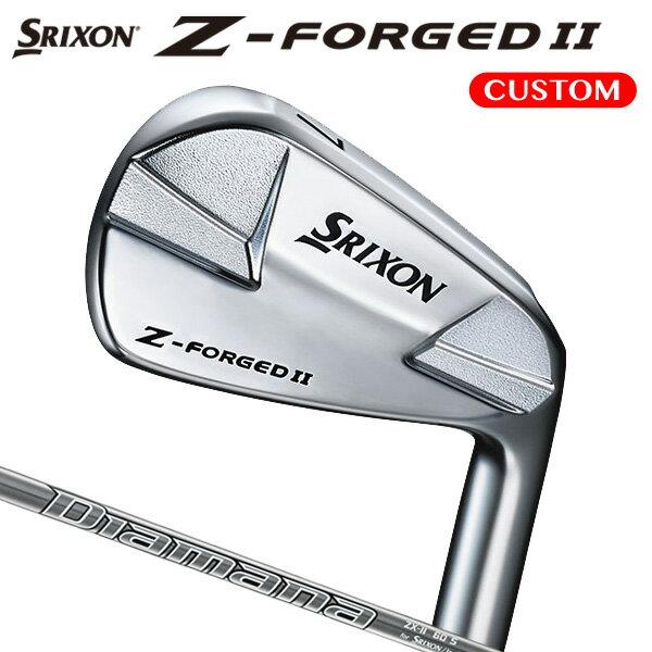 【2023年モデル】スリクソン Z-FORGED 2 アイアン カテゴリー&gt;&gt;SRIXON Z-FORGED 2 IRONSHAFT：Diamana ZX-II for IRON スペック ヘッド素材 軟鉄(S20C) ヘッド製...