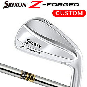 ダンロップ スリクソン Z-FORGED アイアン6本セット（#5〜9,PW） Dynamic Gold スチールシャフト【カスタムオーダー】 srixon