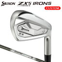 ダンロップ スリクソン ZX5 Mk2 アイアン 6本セット（#5〜9,PW） Steel Fiber i 70CW ハイブリッドシャフト （日本正規品） srixon マークツー