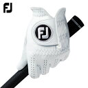 フットジョイ ピュアタッチ メンズグローブ 左手用 FGPUWT（天然羊革/21cm～26cm） FOOTJOY PURE TOUCH