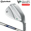 テーラーメイド ミルドグラインド 4 ウェッジ PROJECT X スチールシャフト（日本正規品）【カスタムオーダー】 TaylorMade MILLED GRIND 4 WEDGE MG4