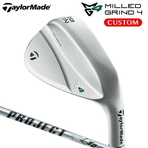 e[[Ch ~hOCh 4 EFbW PROJECT X IO X`[Vtgi{KijyJX^I[_[z TaylorMade MILLED GRIND 4 WEDGE MG4