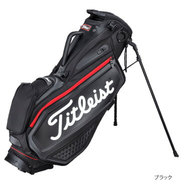 タイトリスト ジェットブラック プレミアム スタンドキャディバッグ 9型 約2.9kg (日本正規品) Titleist TB20SXSF