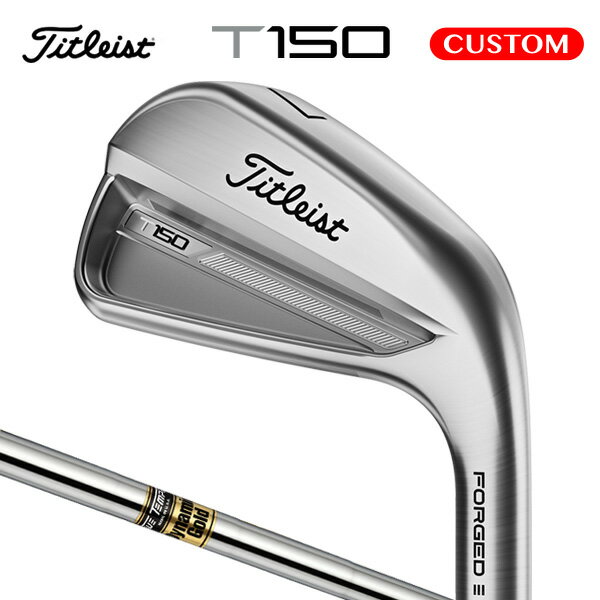タイトリスト T150 アイアン 単品（#4,W） Dynamic Gold スチールシャフト（日本正規品） 【カスタムオーダー】 T150