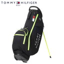 トミーヒルフィガー ゴルフ スタンド キャディーバッグ パフ スポーツ THMG2FC5 9型 約2.7kg TOMMY HILFIGER GOLF PUFF SPORTS